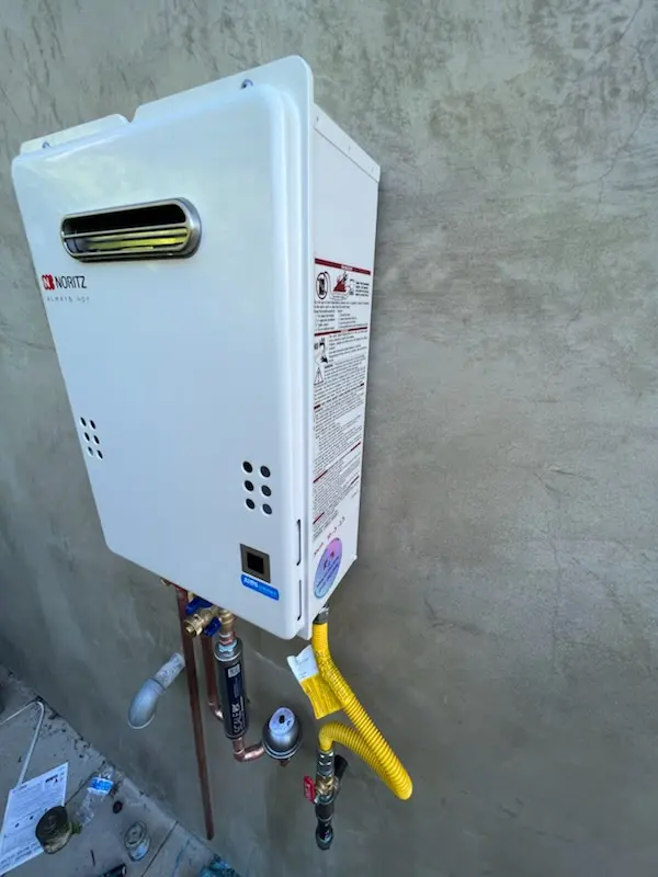 Tankless water heater installation for Northeast Warren homes